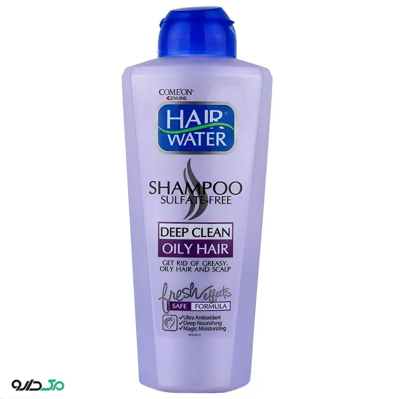 شامپو بدون سولفات هیر واتر موهای چرب کامان